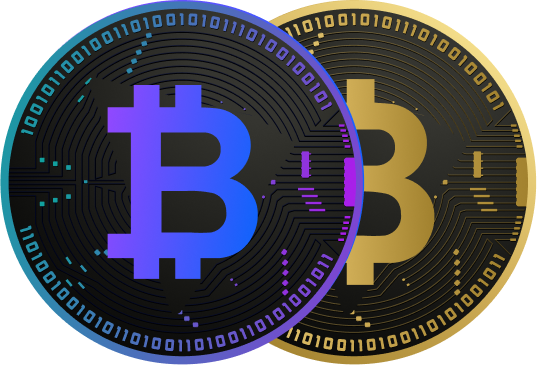 Illustration of Bitcoin logo
