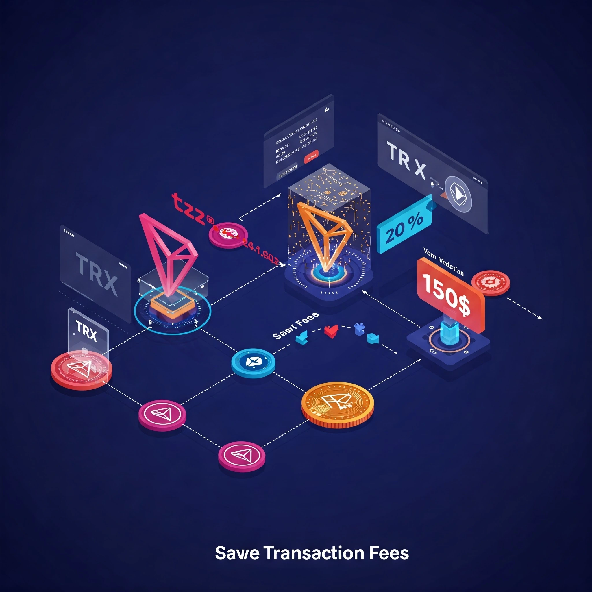How to save up to 50% on Tron TRC20 transacion fees